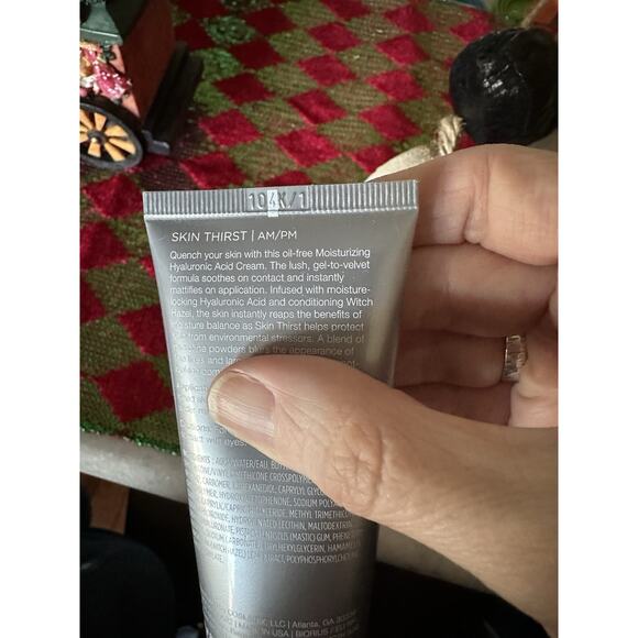 Cosmedix Skin Thirst Moisturizing Hyaluronic Acid Cream Full Sz 2 oz Oil Free - Picture 3 of 3